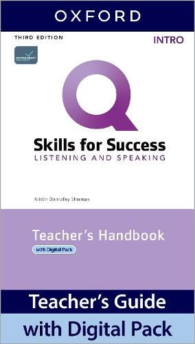 Cover image for Q: Skills for Success: Intro Level: Listening and Speaking Teacher's Handbook with Teacher's Access Card