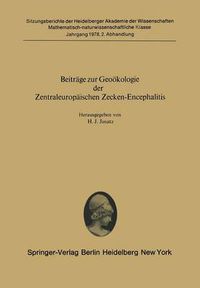 Cover image for Beitrage Zur Geoeokologie Der Zentraleuropaische Zecken-Encephalitis