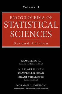 Cover image for Encyclopedia of Statistical Sciences