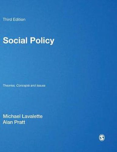 Cover image for Social Policy: Theories, Concepts and Issues