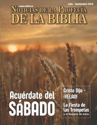 Cover image for Noticias de Profec a de la Biblia Julio-Septiembre 2019: Acu rdate del SABADO