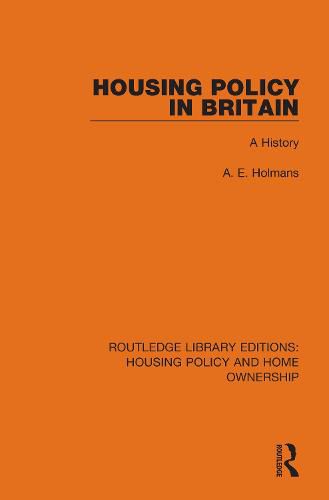 Cover image for Housing Policy in Britain: A History