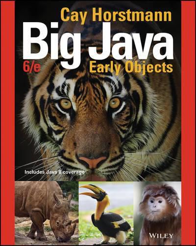 Cover image for Big Java: Early Objects