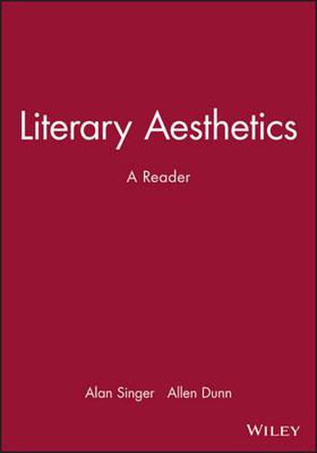 Cover image for Literary Aesthetics: A Reader