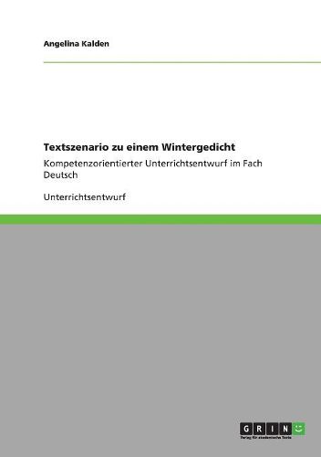 Textszenario Zu Einem Wintergedicht