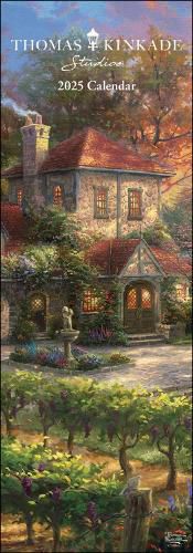 Thomas Kinkade Studios 2025 Slim Calendar