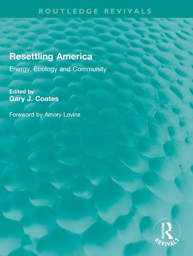 Cover image for Resettling America