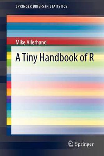 Cover image for A Tiny Handbook of R