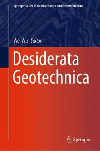 Cover image for Desiderata Geotechnica