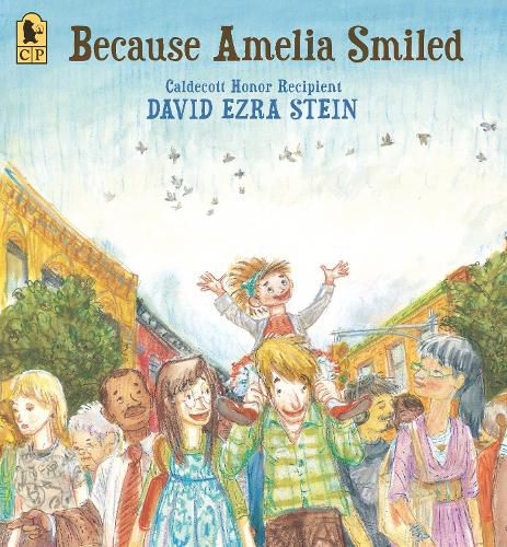 Cover image for Because Amelia Smiled