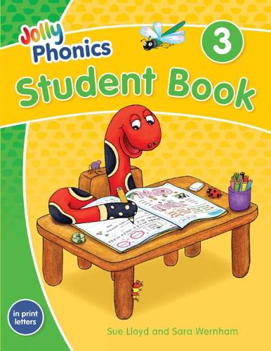 Cover image for Jolly Phonics Student Book 3: In Print Letters (American English edition)