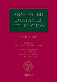 Cover image for Annotated Companies Legislation