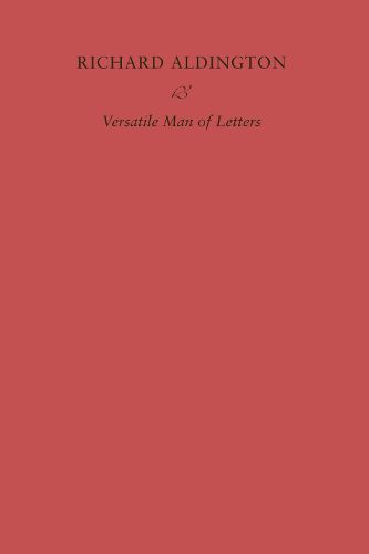 Cover image for Richard Aldington