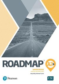 Cover image for Roadmap A2+ Workbook with Digital Resources