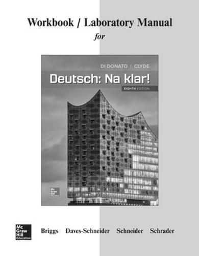 Cover image for Workbook/Lab Manual for Deutsch: Na klar!