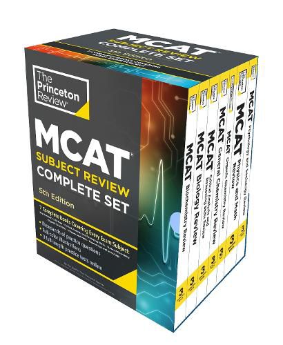 Cover image for Princeton Review MCAT Subject Review Complete Box Set, 5th Edition