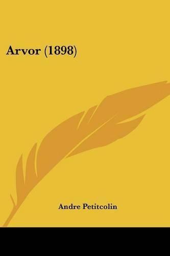 Cover image for Arvor (1898)