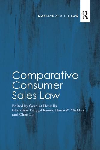 Cover image for Comparative Consumer Sales Law