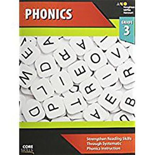 Cover image for Core Skills Phonics Workbook Grade 3