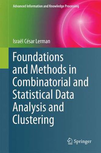 Cover image for Foundations and Methods in Combinatorial and Statistical Data Analysis and Clustering