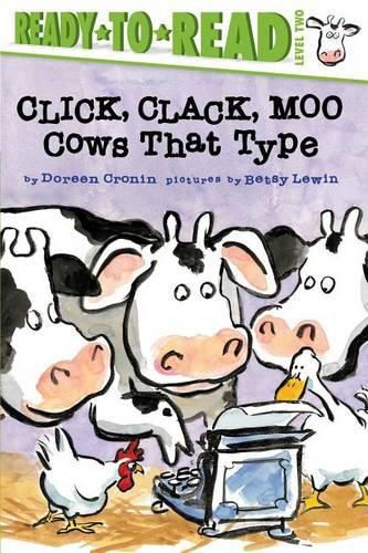 Cover image for Click, Clack, Moo/Ready-To-Read Level 2: Cows That Type