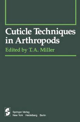 Cover image for Cuticle Techniques in Arthropods