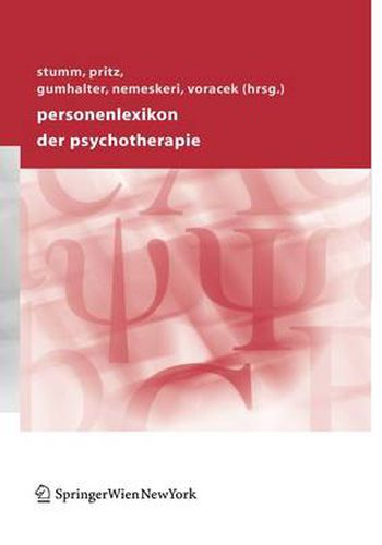 Cover image for Personenlexikon der Psychotherapie