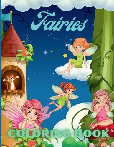 Cover image for Fairies Coloring Book