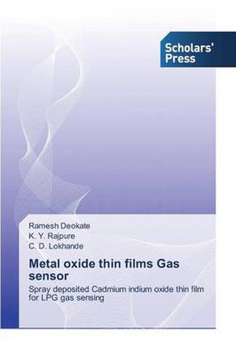 Cover image for Metal oxide thin films Gas sensor