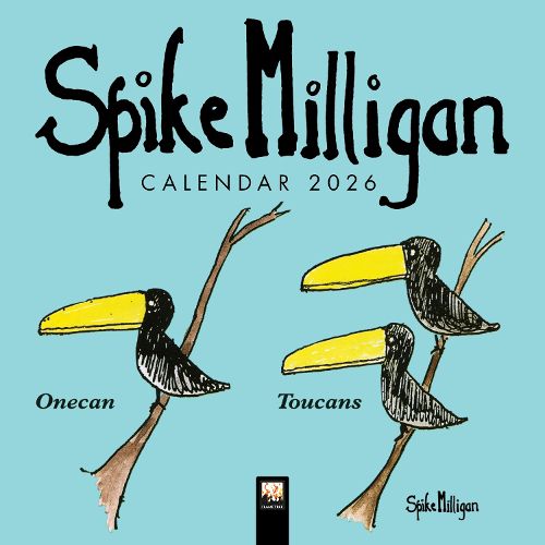 Cover image for Spike Milligan Mini Wall Calendar 2026 (Art Calendar)