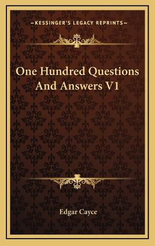 Cover image for One Hundred Questions and Answers V1