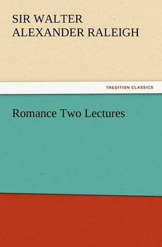 Cover image for Romance Two Lectures