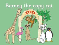 Cover image for Barney the copy cat