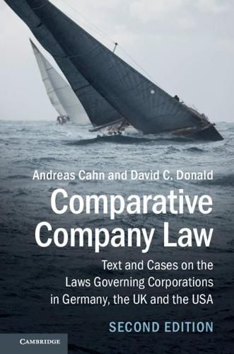 Cover image for Comparative Company Law: Text and Cases on the Laws Governing Corporations in Germany, the UK and the USA