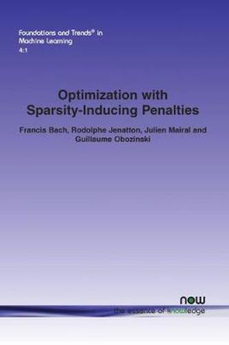 Cover image for Optimization with Sparsity-Inducing Penalties