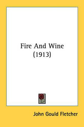 Fire and Wine (1913)