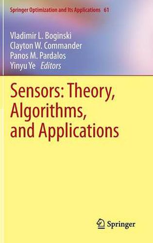 Cover image for Sensors: Theory, Algorithms, and Applications