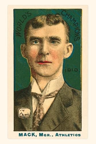 Cover image for Vintage Journal Early Baseball Card, Connie Mack