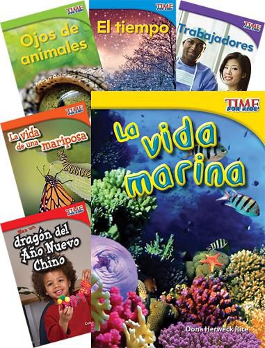 Cover image for Time for Kids Informational Text Grade 1 Readers Spanish Set 2 10-Book Set (Time for Kids Nonfiction Readers)