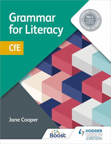 Cover image for Grammar for Literacy: CfE