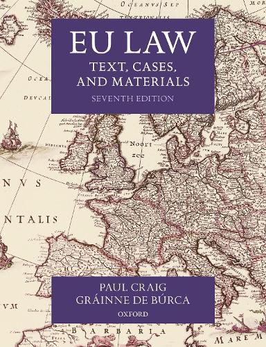 Cover image for EU Law: Text, Cases, and Materials