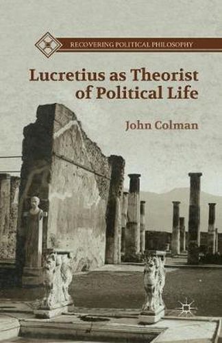 Cover image for Lucretius as Theorist of Political Life