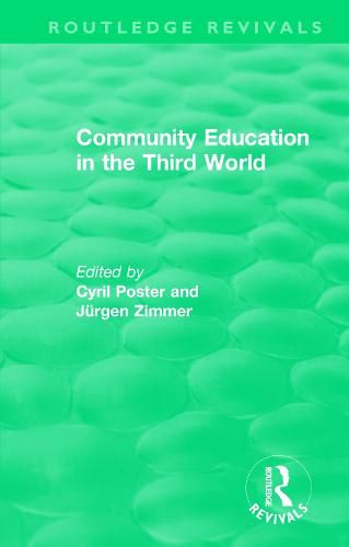 Cover image for Community Education in the Third World