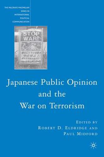 Cover image for Japanese Public Opinion and the War on Terrorism