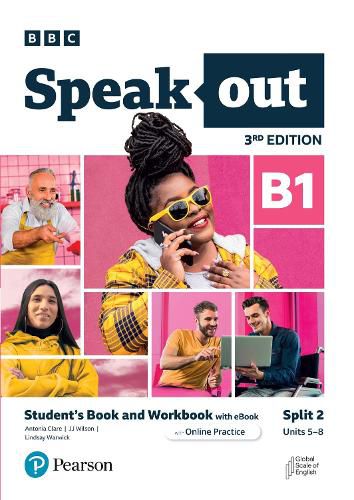 Cover image for Speakout 3ed B1 Student's Book and Workbook with eBook and Online Practice Split 2