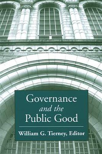 Cover image for Governance and the Public Good