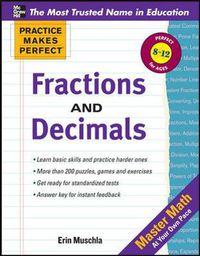 Cover image for Practice Makes Perfect: Fractions, Decimals, and Percents