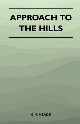 Cover image for Approach to the Hills