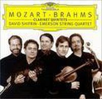 Cover image for Mozart Brahms Clarinet Quintets