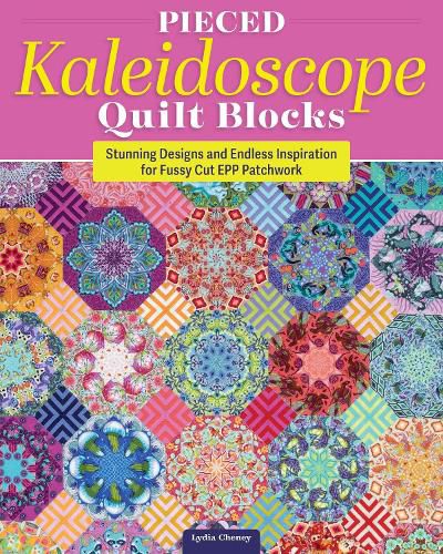 Cover image for Pieced Kaleidoscope Quilt Blocks